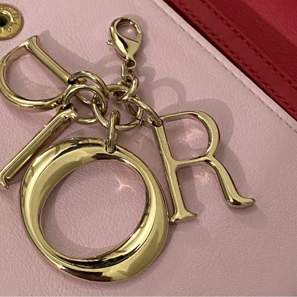 Christian Dior Lady Dior WOC ๐FUSHIA ๐& Mauve combo. W/ COA & Dust Bag - Picture 3 of 16